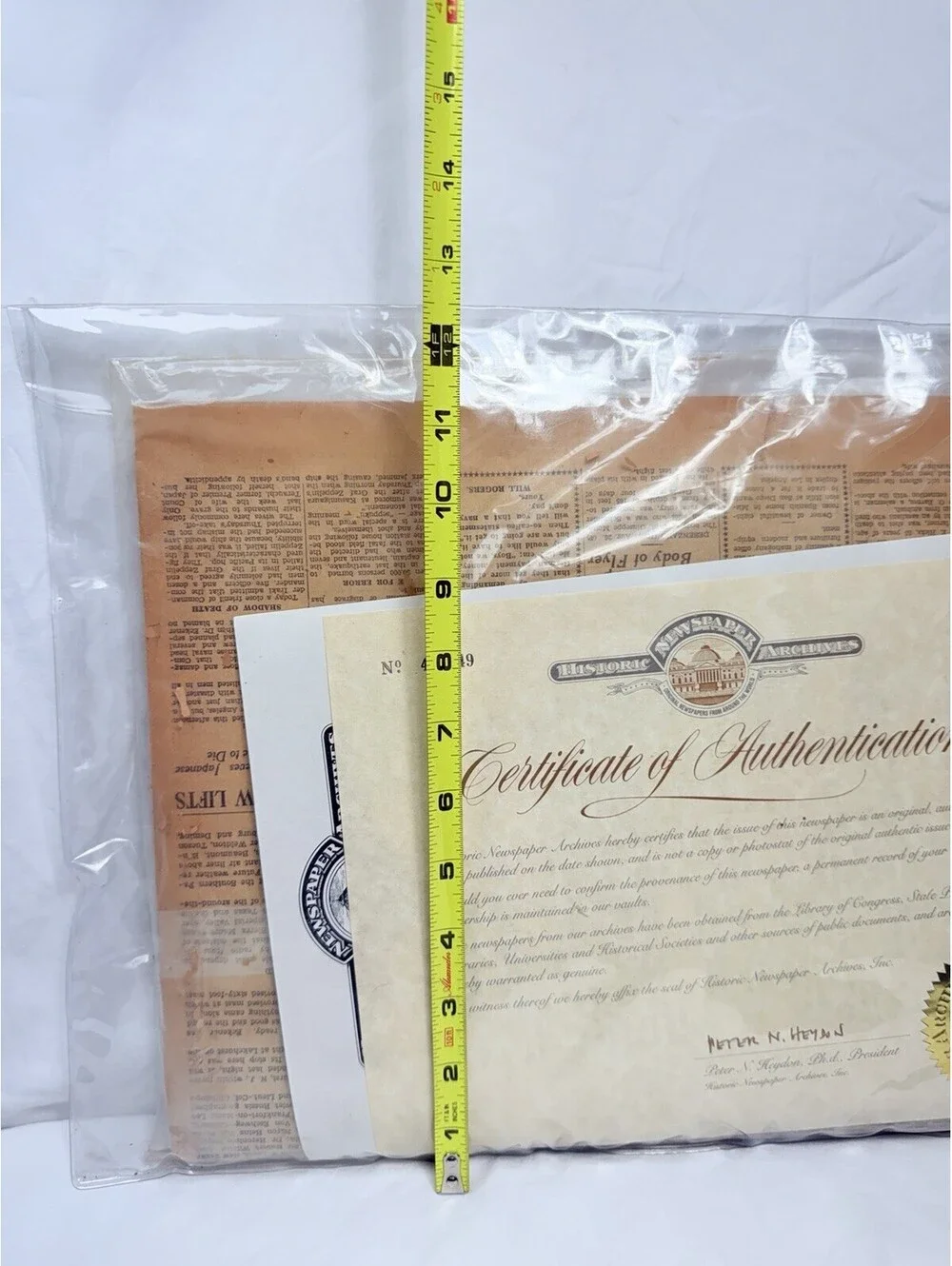 August 27, 1929 Los Angeles Times Newspaper w/ COA Pre-Crash Historic Issue